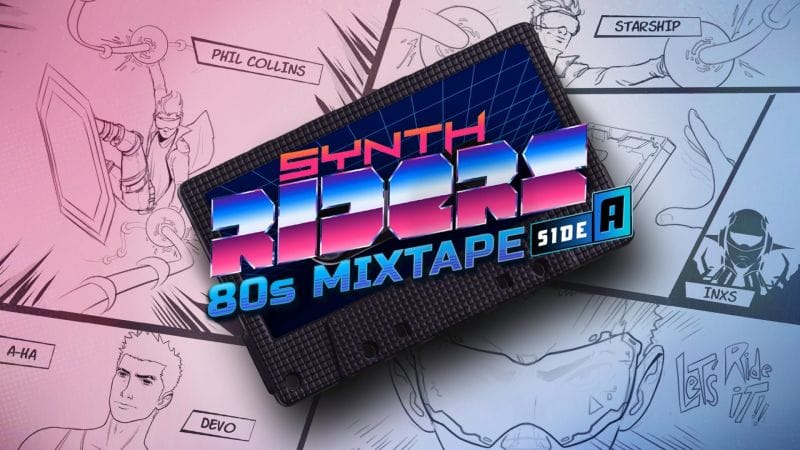 Synth Riders retrouve les années 80 avec un nouveau pack, disponible le 23 avril