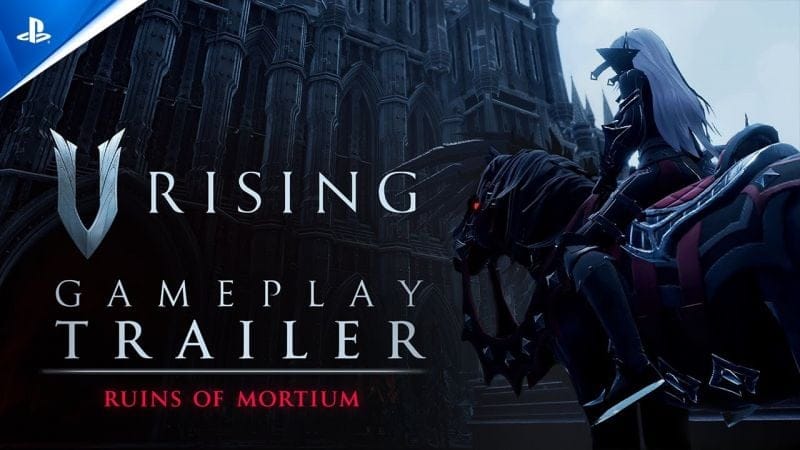 V Rising - Ruins of Mortium Gameplay Trailer | PS5 Games