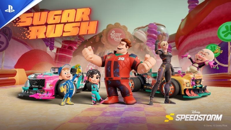 Disney Speedstorm - Trailer de la saison 7 - "Sugar Rush" | PS5, PS4