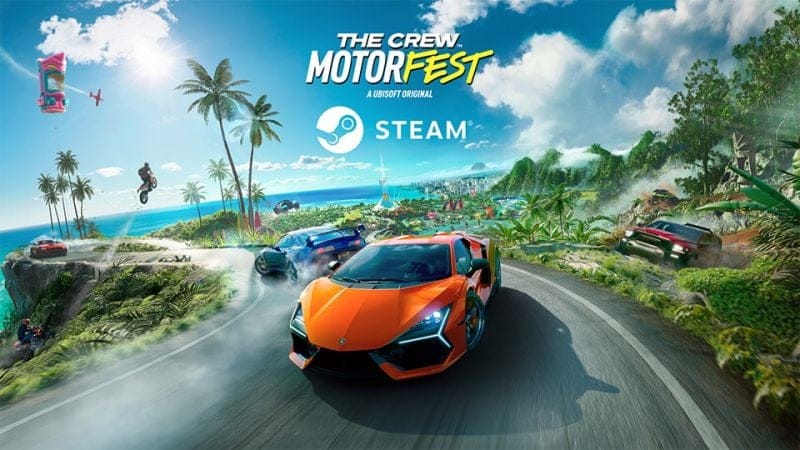The Crew Motorfest is now available on Steam!