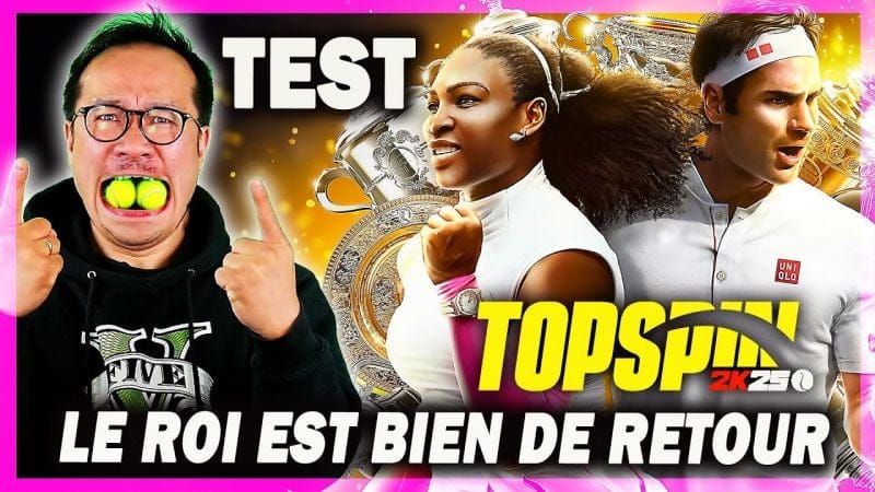 TopSpin 2K25 : le Meilleur Jeu de Tennis est de retour !! 🔥 TEST + Analyse du Gameplay