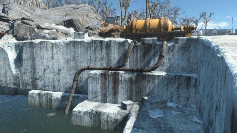 Coup de pompe Fallout 4 : Comment réparer les tuyaux sous l'eau ?