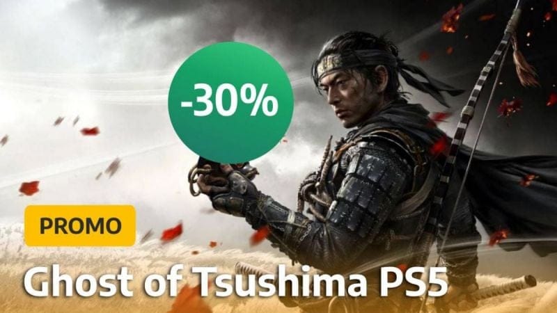 Noté 17/20 sur JV, Ghost of Tsushima : Director's Cut fait maintenant l'objet d'une vente flash et tombe à -30%