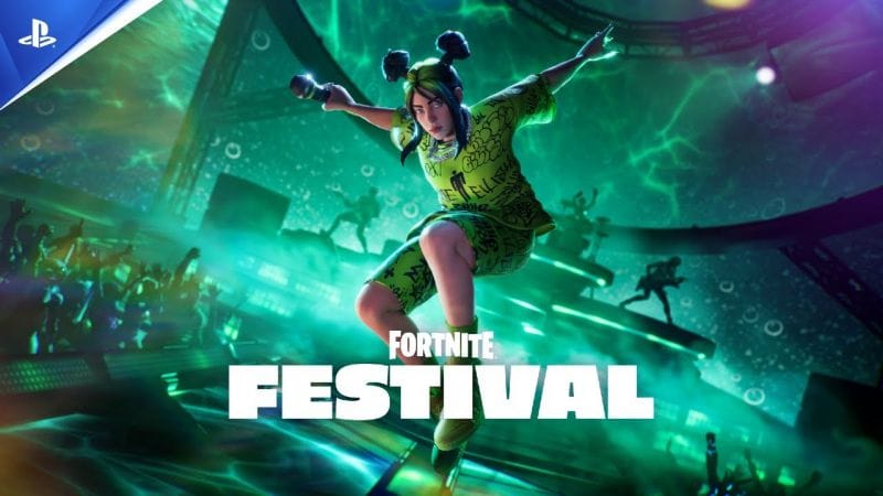Fortnite Festival - Trailer de la Saison 3 x Billie Eilish | PS5, PS4