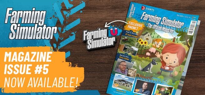 Farming Simulator - Le cinquième numéro du magazine du jeu vient de voir le jour - GEEKNPLAY Home, Livres/Mangas, News, Nintendo Switch, PC, PlayStation 4, PlayStation 5, Smartphone, Xbox One, Xbox Series X|S