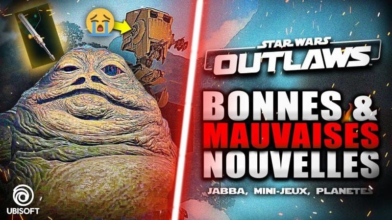 Star Wars Outlaws : Jabba, Mini-jeu, Planètes,... 🔥 Bonnes et MAUVAISES Nouvelles