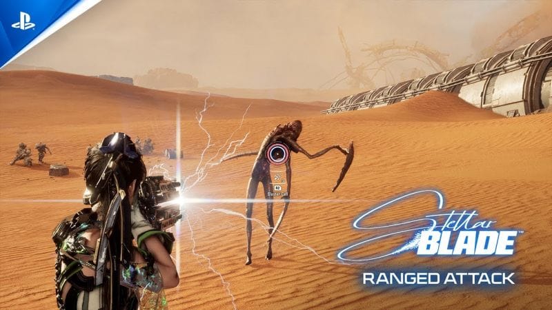 Stellar Blade - Ranged Attacks | PS5 Games