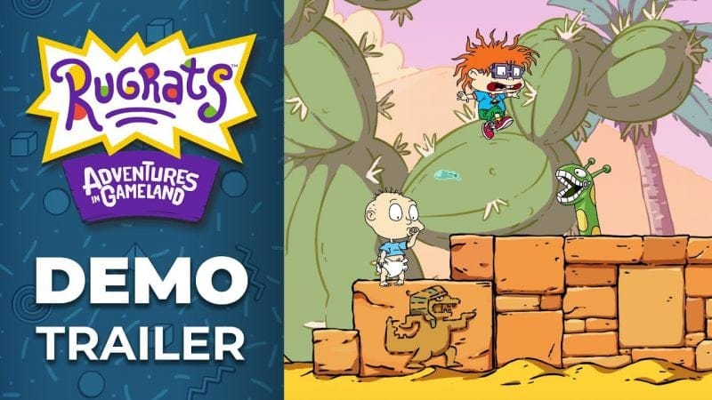 Rugrats: Adventures in Gameland DEMO TRAILER LIVE on STEAM