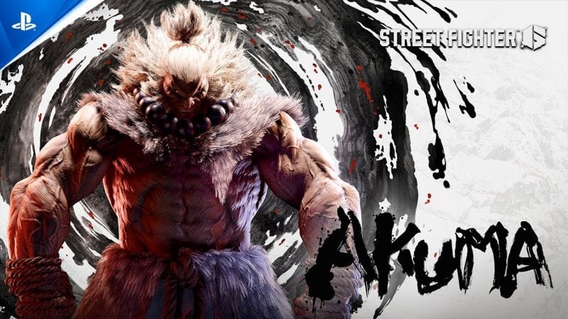 Street Fighter 6 - Akuma Gameplay Trailer | PS5 & PS4 Games
