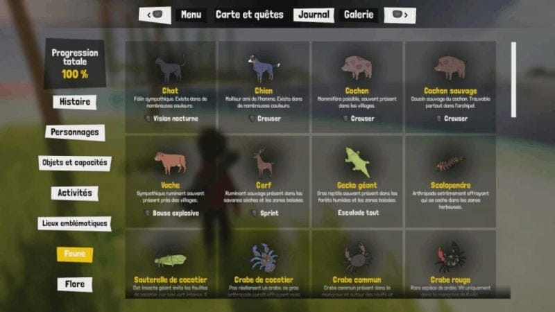 [Guide] Tchia : Où trouver tous les animaux