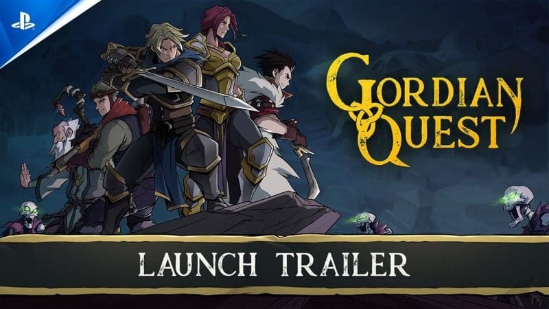 Gordian Quest - PlayStation Launch Trailer | PS5 & PS4 Games