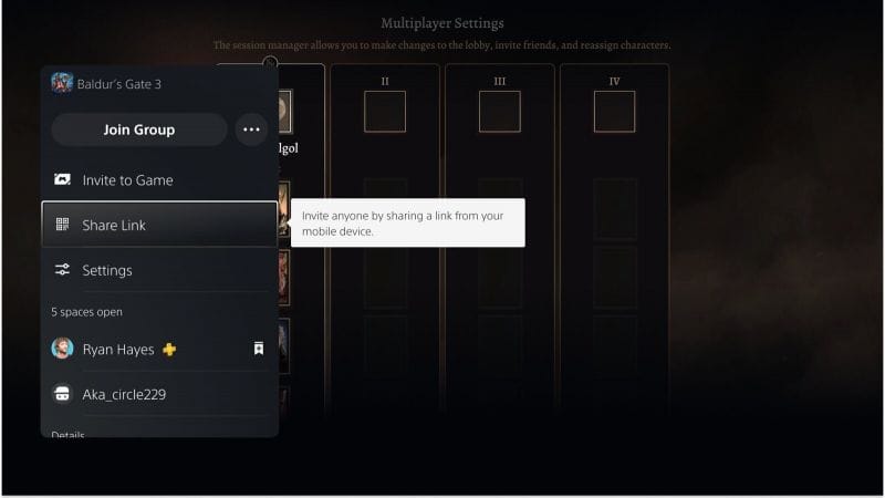 Découvrez une nouvelle manière d’inviter des joueurs PS5 à vos sessions multijoueur