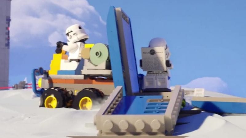 On retrouve l'humour de LEGO Star Wars dans la nouvelle collab' LEGO Fortnite