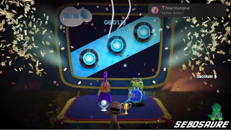 Sackboy: A Big Adventure - Trophée "Final Triomphal