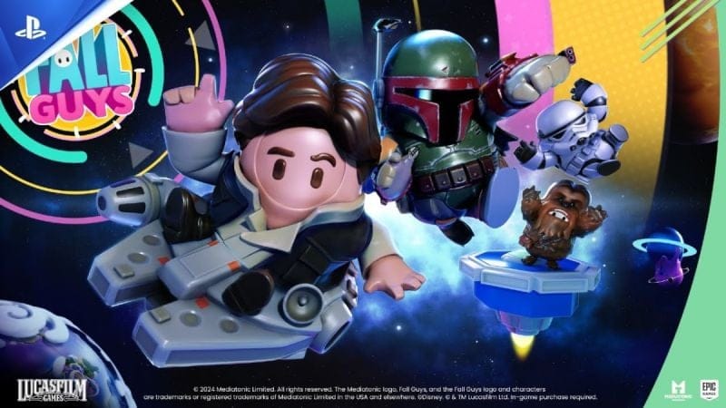 Fall Guys: A Galactic Battle – Star Wars Trailer for PS5 and PS4