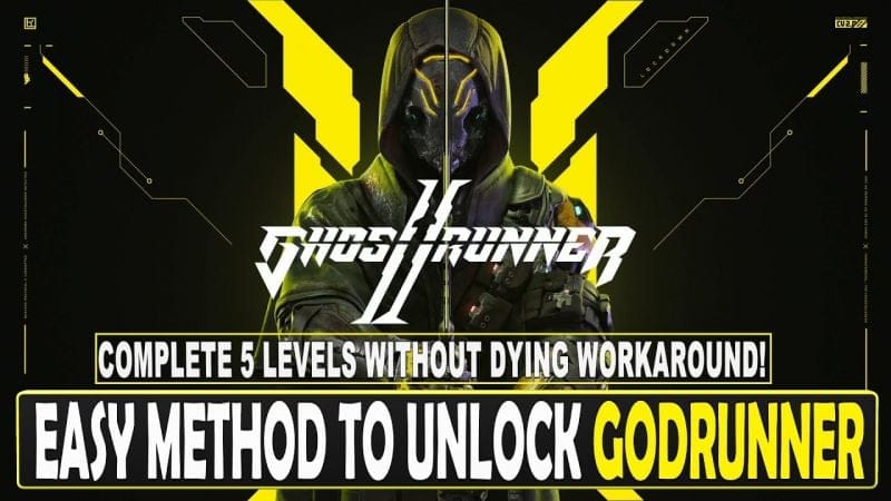 Ghostrunner 2 Godrunner Trophy Guide - Easy Way To Unlock Godrunner Complete 5 levels without dying