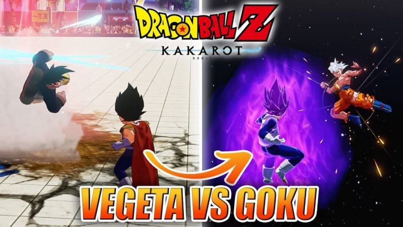 J'AFFRONTE GOKU AVEC TOUS LES VEGETA SUR DRAGON BALL KAKAROT !!