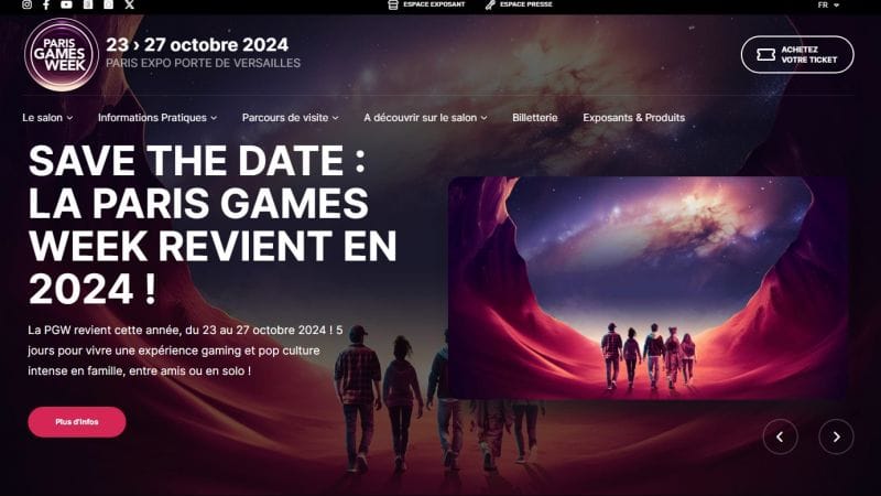 Les dates sont officielles du 23 au 27 octobre 2024