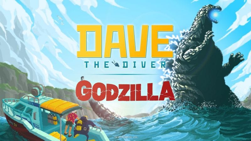 Dave the Diver: DLC Godzilla gratuit disponible à partir du 23 mai