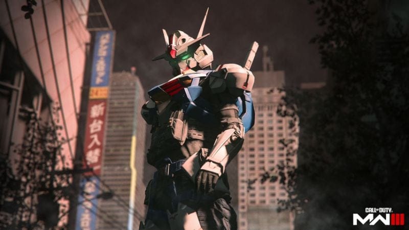 Call of Duty : Modern Warfare 3 invite Gundam à la fête