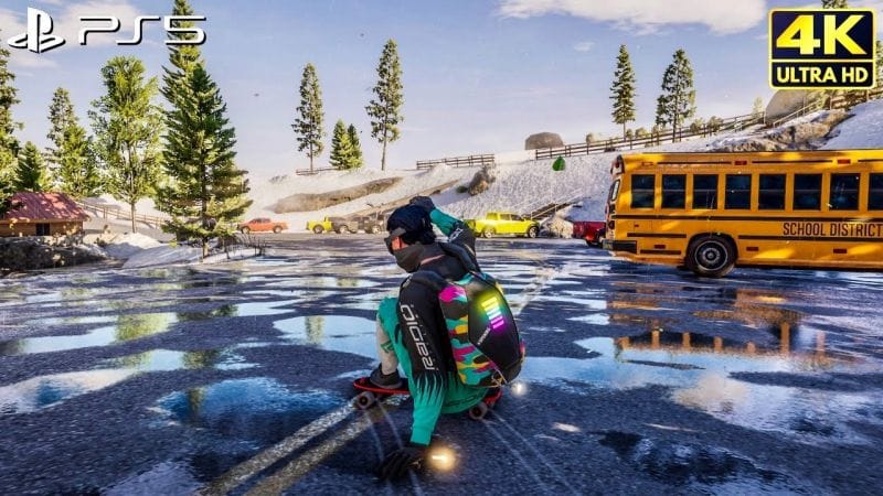Riders Republic - Longboard Gameplay (PS5) 4K 60FPS