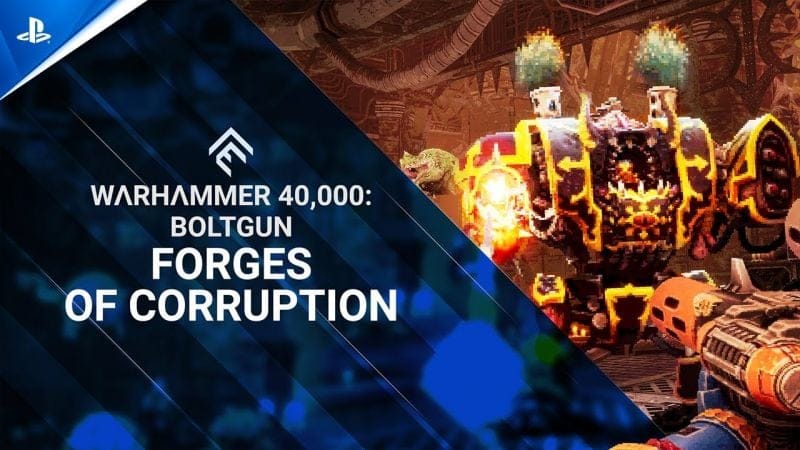 Warhammer 40,000:Boltgun - Forges of Corruption Reveal Trailer | PS5 & PS4 Games