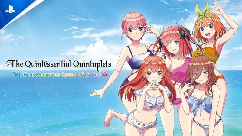 The Quintessential Quintuplets - Memories of a Quintessential Summer - Launch Trailer | PS4 Games