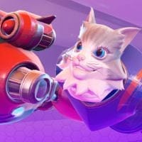 Rocket Rumble, un jeu de course dans l'espace opposant des animaux en armures robotiques