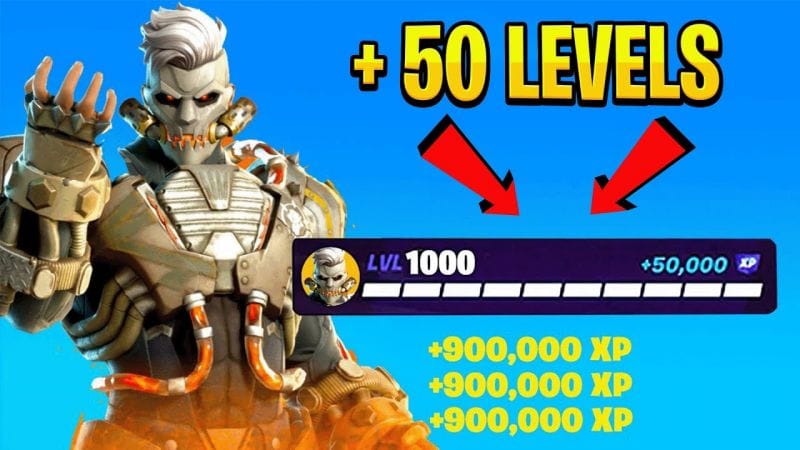 J'ai trouvé LA PLUS GROSSE MAP XP GLITCH AFK SAISON 3 CHAPITRE 5 sur FORTNITE ! (level 200 easy)