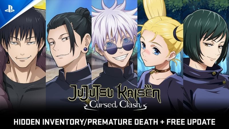 Jujutsu Kaisen Cursed Clash - Hidden Inventory/Premature Death DLC + Free Update | PS5 & PS4 Games