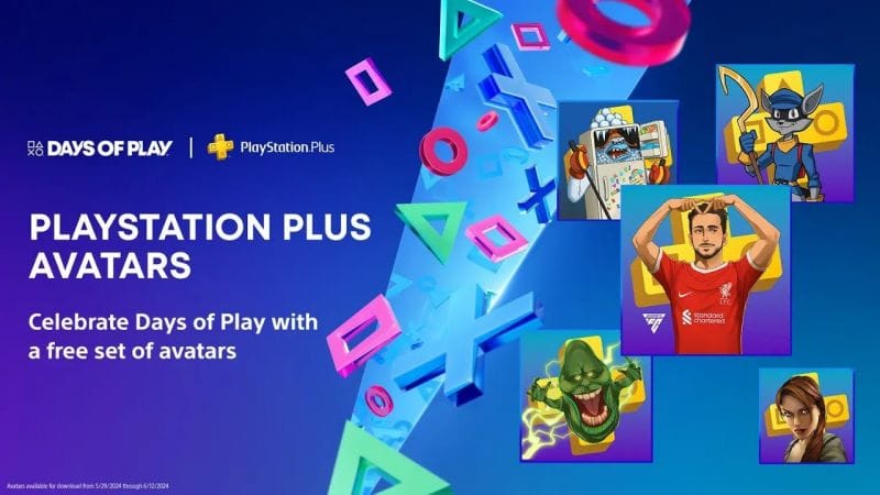 FREE PLAYSTATION PLUS AVATAR CODES - Days Of Play 2024