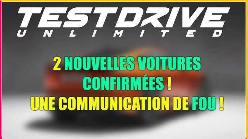 TEST DRIVE SOLAR CROWN : DINGUERIE ! 2 NOUVELLES SUPERCARS CONFIRMÉES