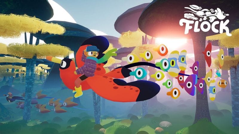 Flock, l'adorable jeu coopératif publié par Annapurna Interactive, prendra son envol le 16 juillet