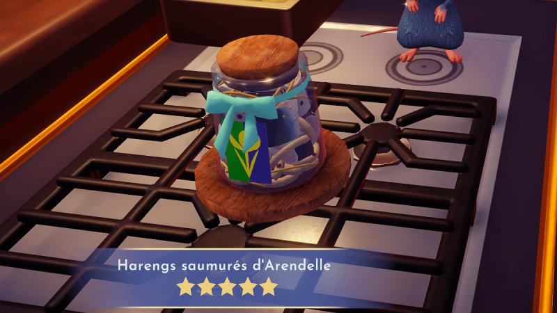 Harengs saumurés d'Arendelle Disney Dreamlight Valley : comment préparer cette recette 5 étoiles ?