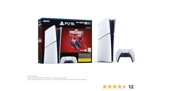 Playstation Pack 5 (PS5) Slim Numérique + Marvel's Spider-Man 2 (en téléchargement)