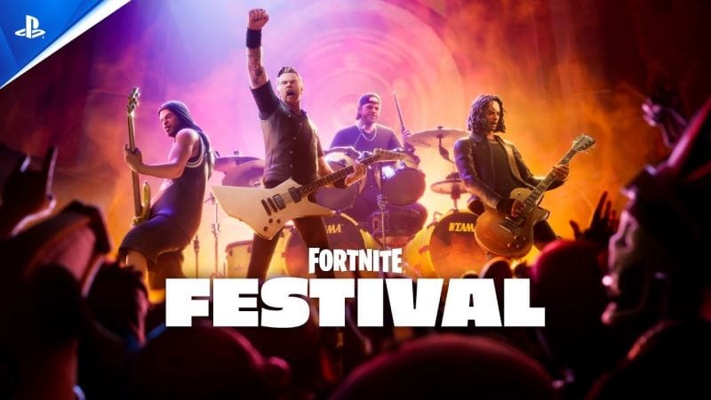 Fortnite Festival - Trailer de la scène Royale (feat. Metallica) | PS5, PS4