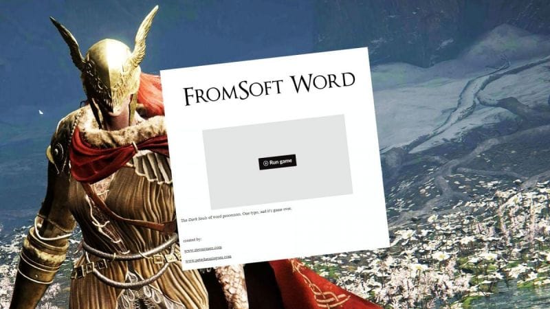 Elden Ring : ce jeu vidéo hommage à l'œuvre de From Software vous punit à la moindre erreur (de frappe) et vous allez aimer ça