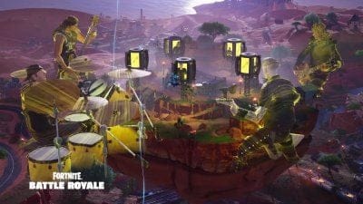 MAJ Fortnite : un concert interactif de Metallica et une compétition en approche pour les fans du groupe