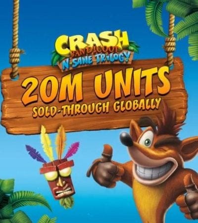 Crash Bandicoot: N. Sane Trilogy, un énorme chiffre dévoilé pour la trilogie remastérisée