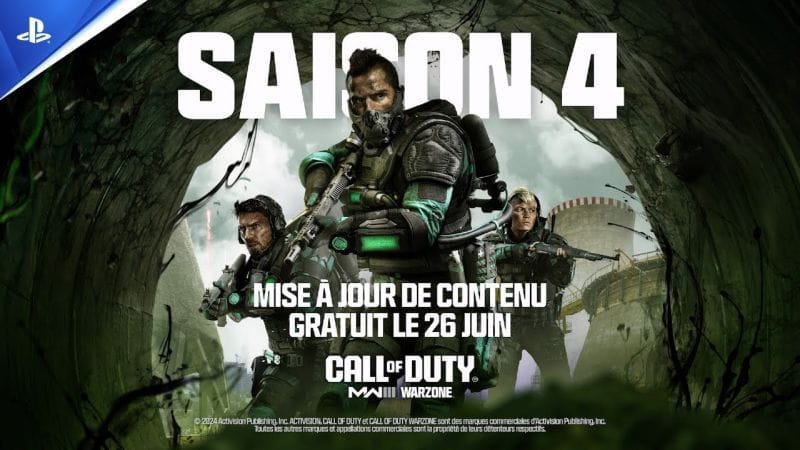 Call Of Duty Modern Warfare III - Trailer de lancement de la Saison 4 Rechargée | PS5, PS4