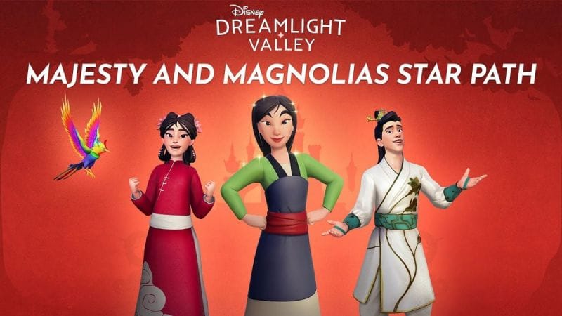 Voie des Étoiles Disney Dreamlight Valley : toutes les missions et récompenses de la saison Majesté et Magnolias !