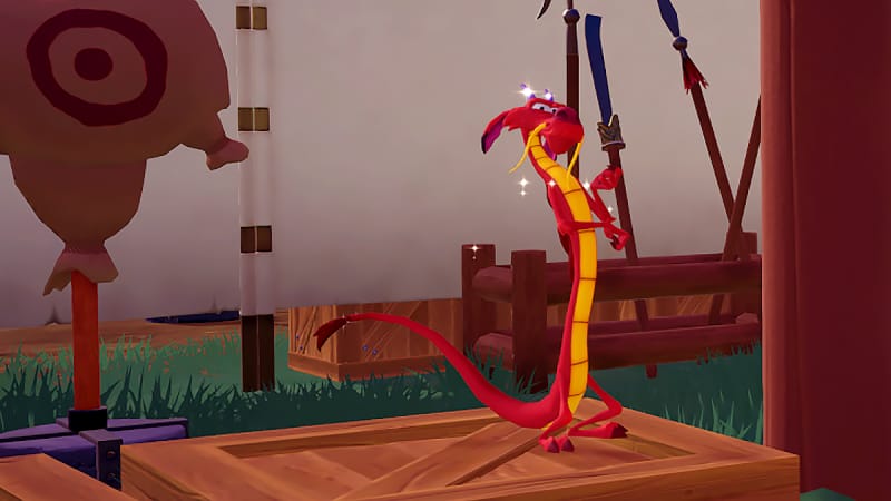 Mushu Disney Dreamlight Valley : pantalon d'entraînement, aigue-marine, soupe wonton... Toutes les quêtes de Mushu