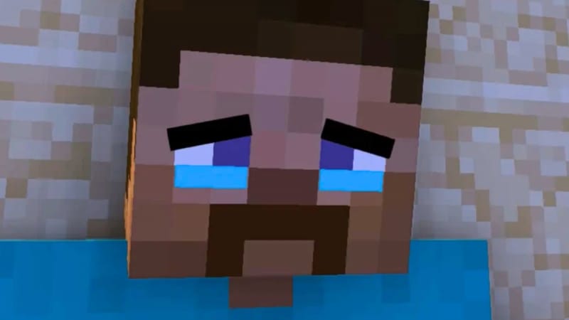 “Je suis en train de me faire dessus”, Après 2500 heures sur Minecraft, il voit enfin le bout du jeu, mais c’est le drame !