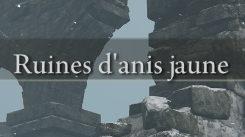 Ruines d'Anis Jaune