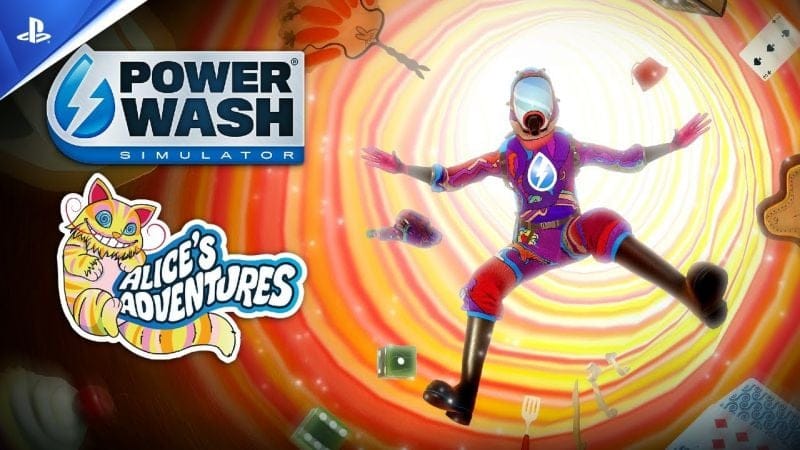 PowerWash Simulator - Trailer du pack spécial Les Aventures d'Alice | PS5, PS4