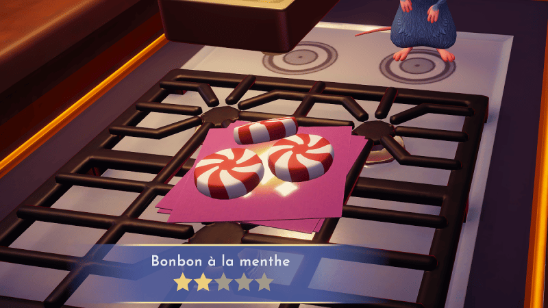 Bonbon à la menthe Disney Dreamlight Valley : comment préparer cette recette 2 étoiles ?