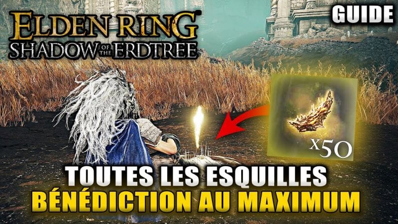 ELDEN RING Shadows of Erdtree : Toutes les ESQUILLES DE L'ARBRE OCCULES (Emplacements) Bénédiction