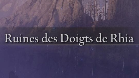 Ruines des Doigts de Rhia