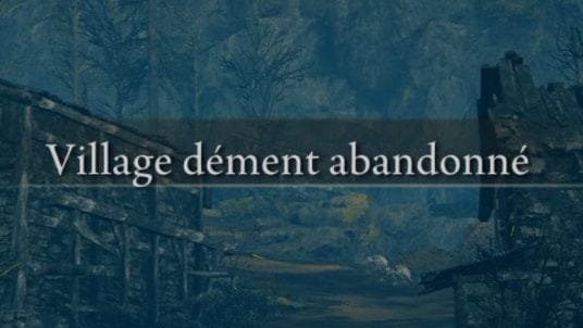 Village dément abandonné