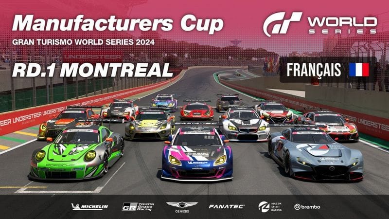 [Français] GT World Series 2024 | Manche 1 - Montréal | Manufacturers Cup